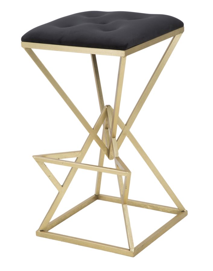 Barkruk Houder Pyramid Glam 75x40x40 cm