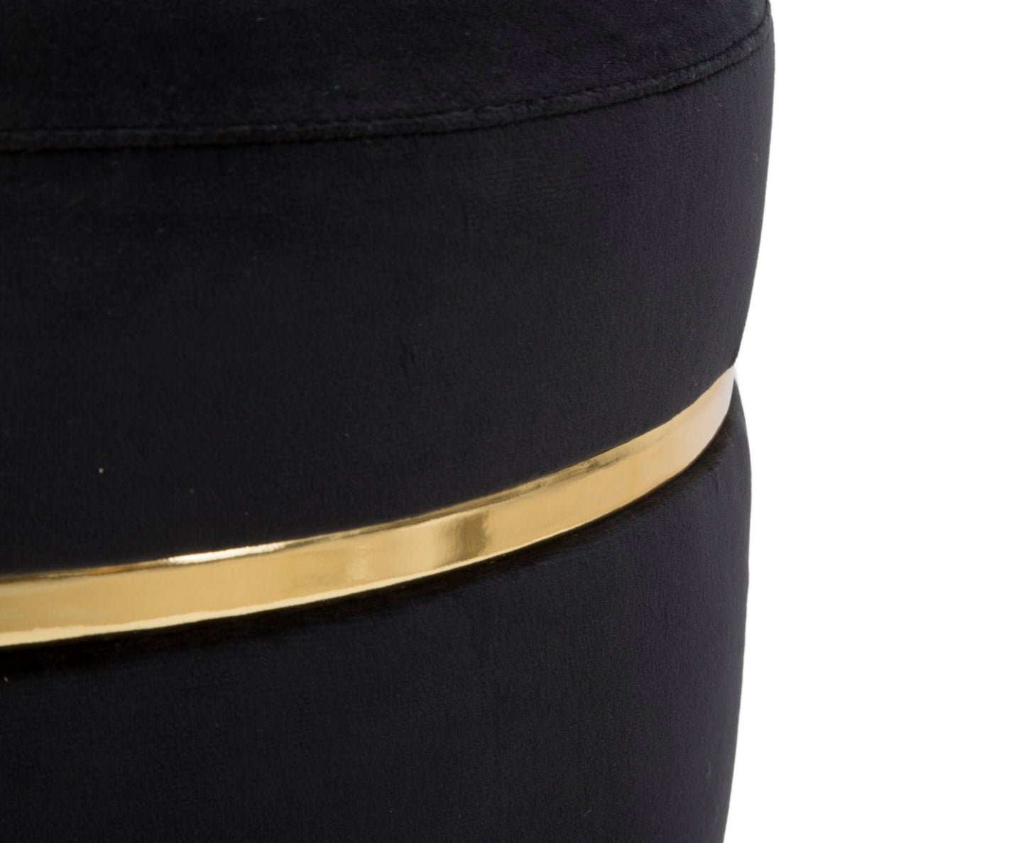 Kruk Paris Zwart 40.5x35x35 cm