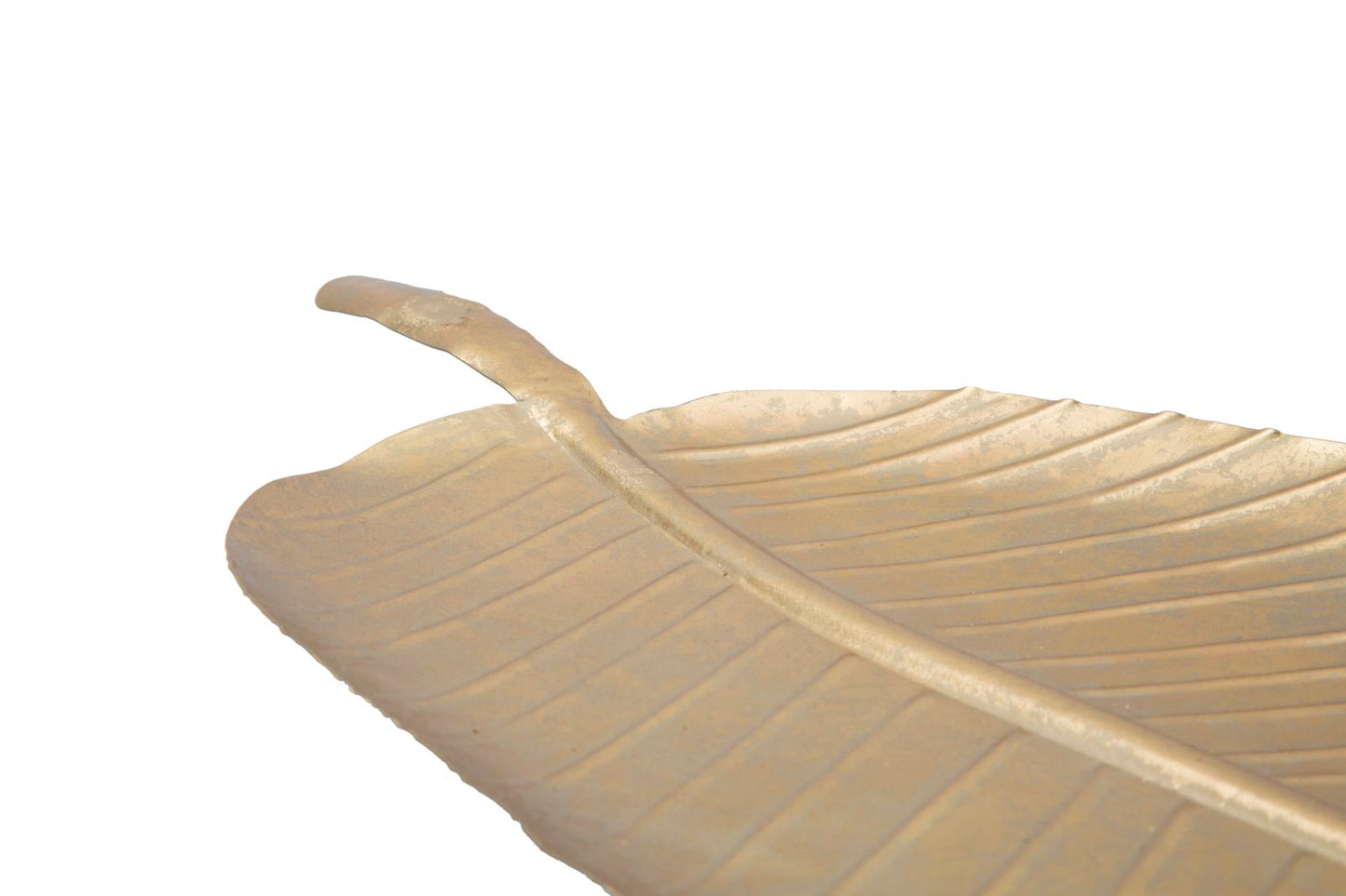 Decor Leaf Glam Decoratief Blad 55x18x2 cm