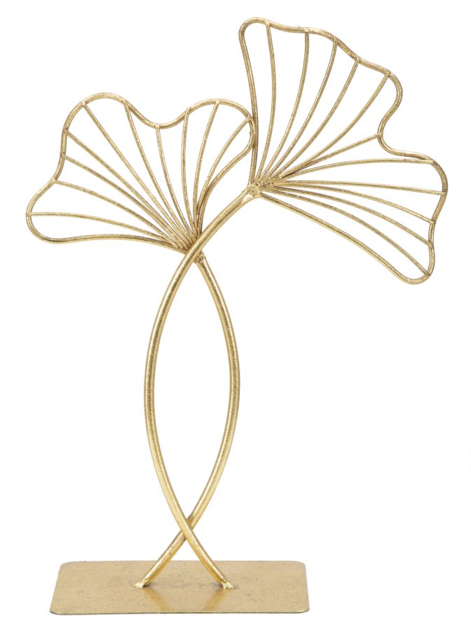 Leaf Glam Sculptuur 35x25x8.5 cm