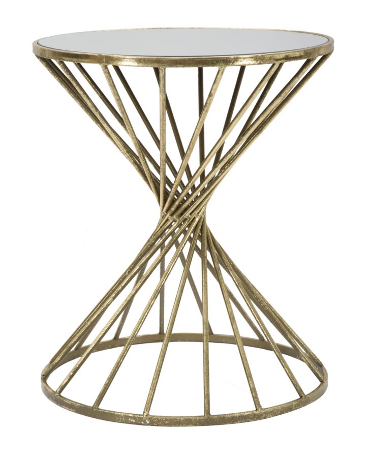 Ronde Bijzettafel Hypnos Goud 50x42x42 cm