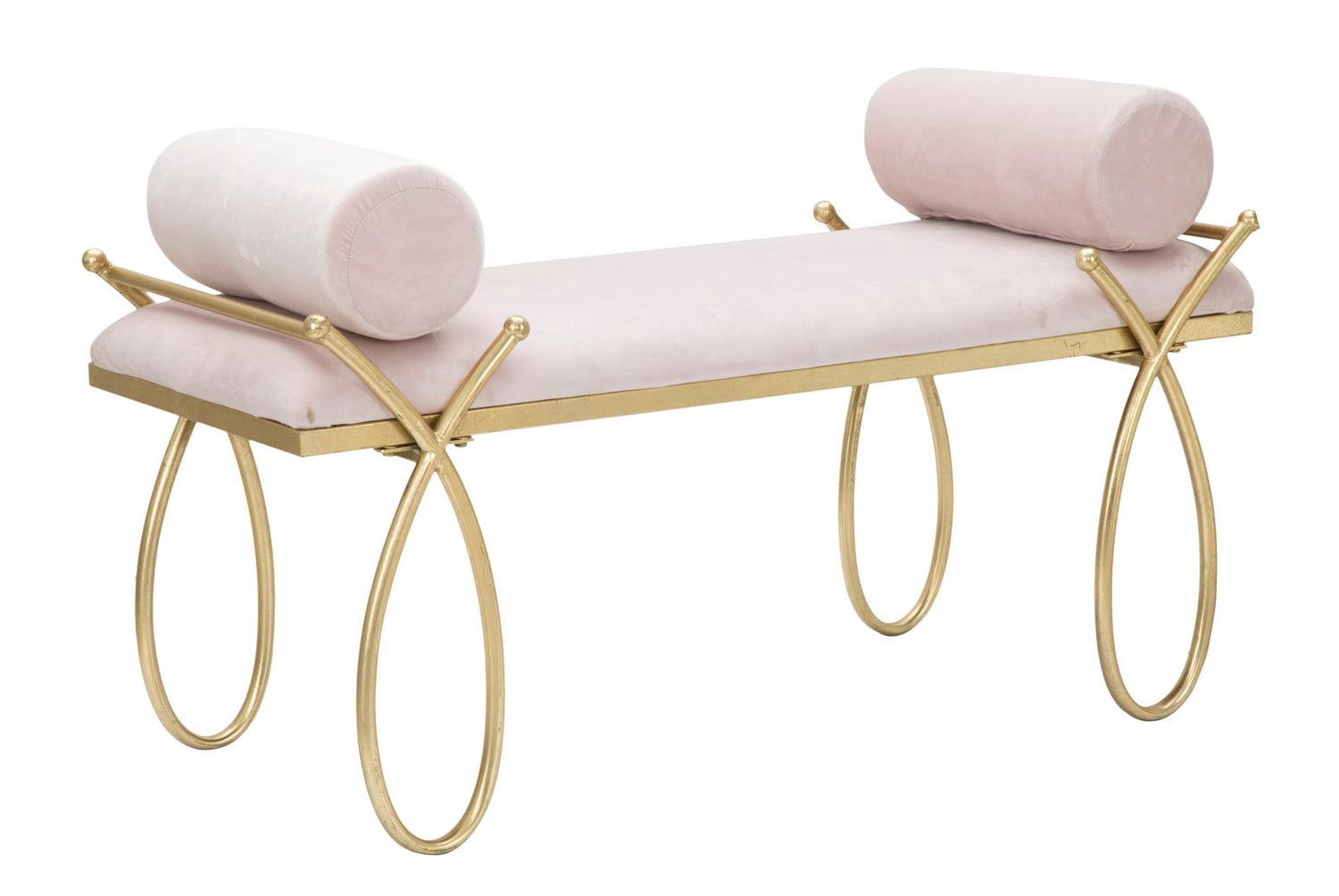 Bench Ribbon Roze 53x112.5x49 cm