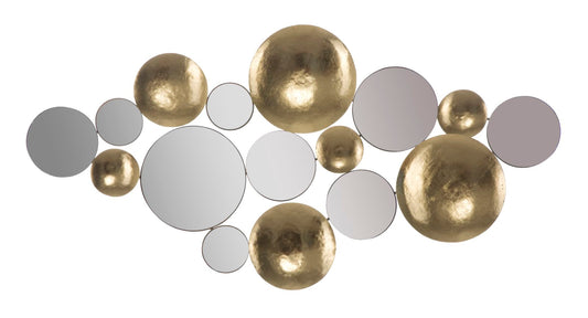 Gouden Paneel Spiegel Glam 60x118x2.5 cm