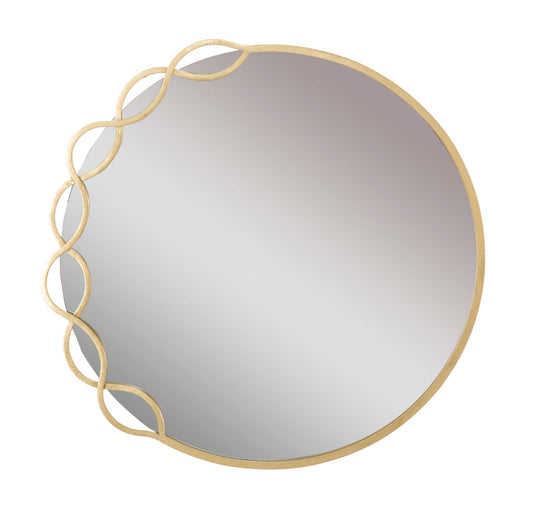 Ronde Wandspiegel Eleonor Goud 72x73.5x2 cm