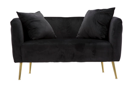 Sofa Bucarest Black 71x127x74 cm