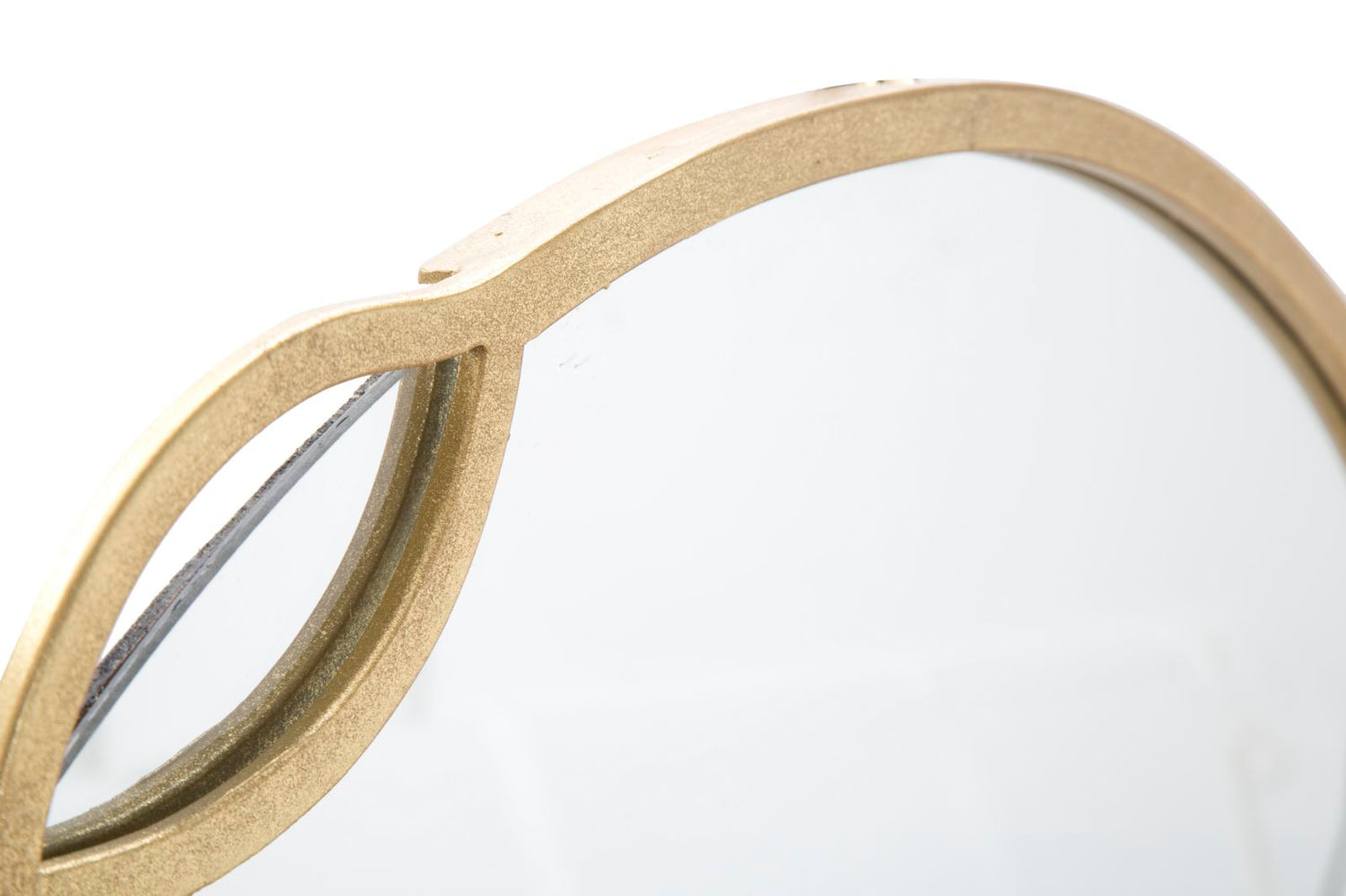 Ronde Wandspiegel Eleonor Goud 72x73.5x2 cm