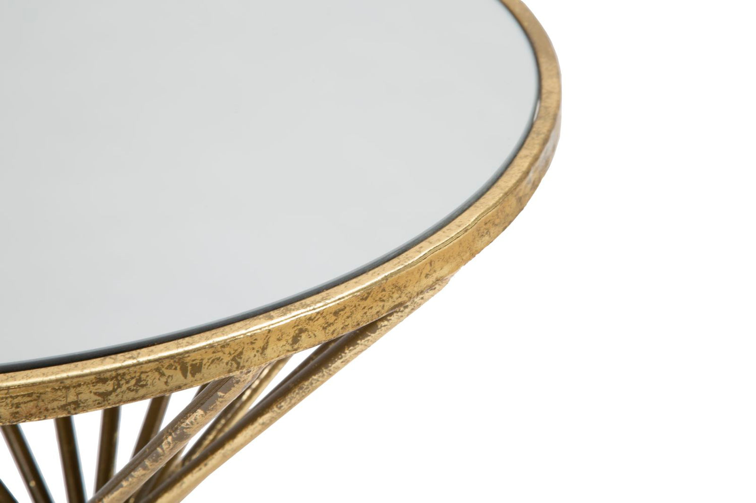 Ronde Bijzettafel Hypnos Goud 50x42x42 cm