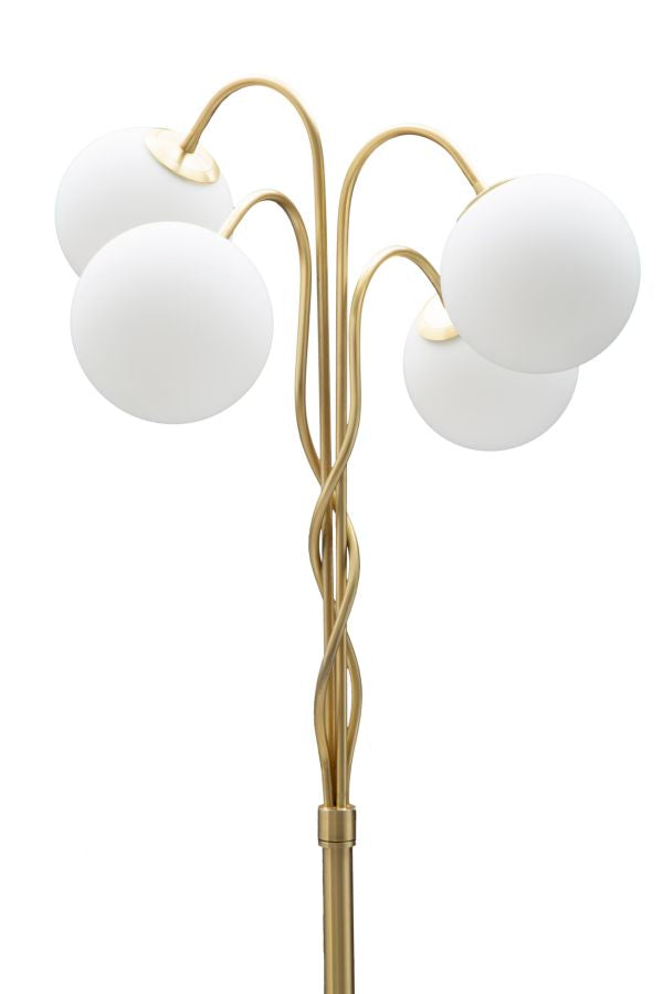Vloerlamp Glamy Met 4 Lichten 176x54x54 cm