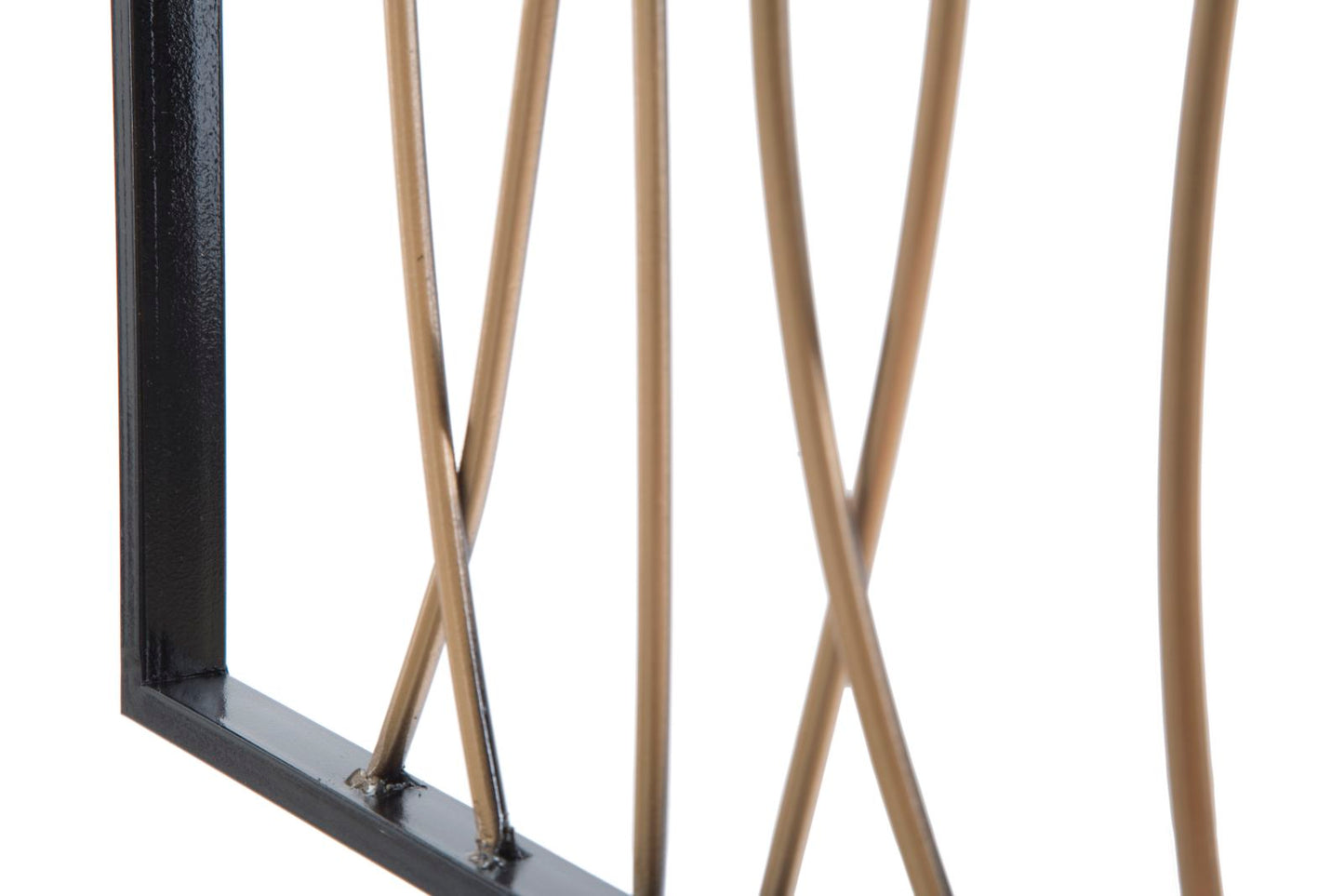 Iron Panel Century Bladeren Wanddecoratie 100x66x4.5 cm