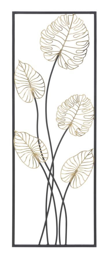 Iron Panel Luxy Wanddecoratie 90x31x2.5 cm