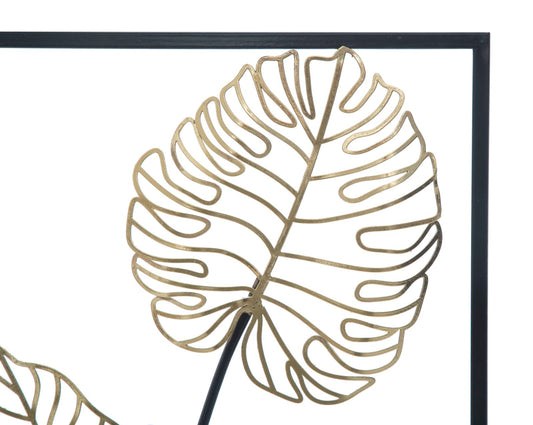 Iron Panel Luxy Wanddecoratie 90x31x2.5 cm