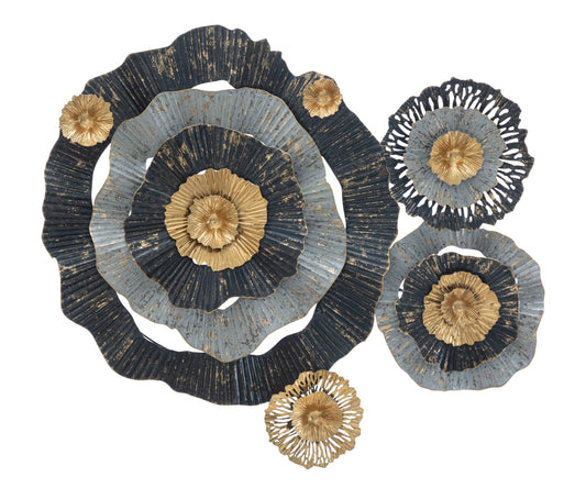 Ijzeren Wandpaneel Otos Glam 80x100x8 cm