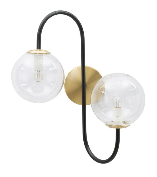 Wandlamp Iron Glam 45x36x24 cm