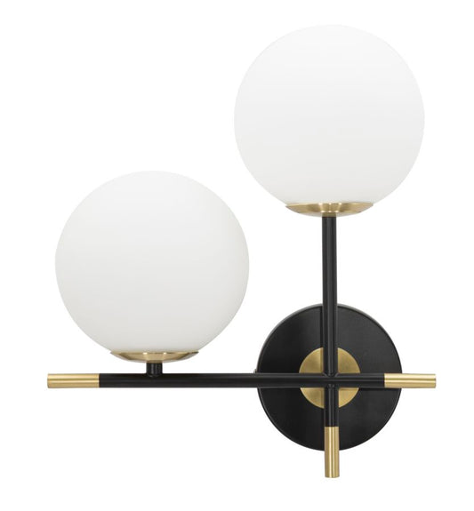 Wandlamp Darky Double Glam 35x30x17 cm