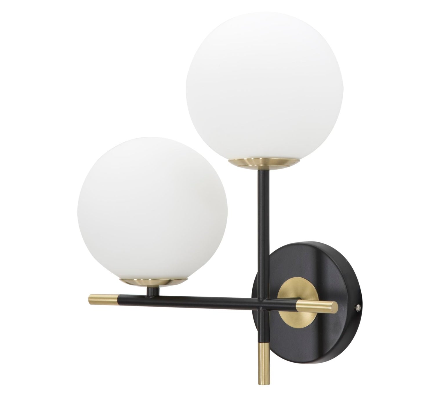 Wandlamp Darky Double Glam 35x30x17 cm