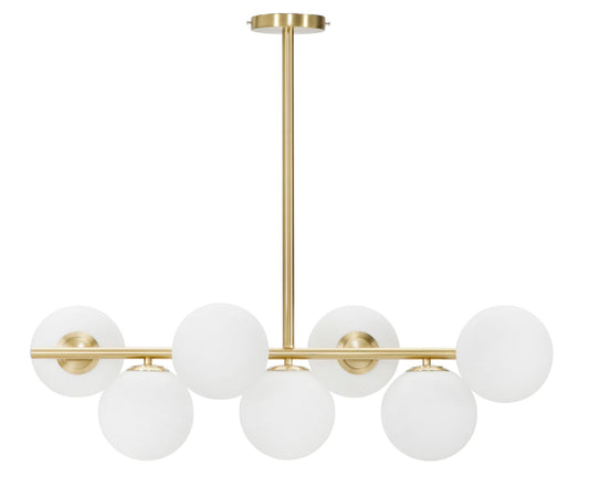 Plafondlamp Glamy 7 Luci 74x81x30 cm