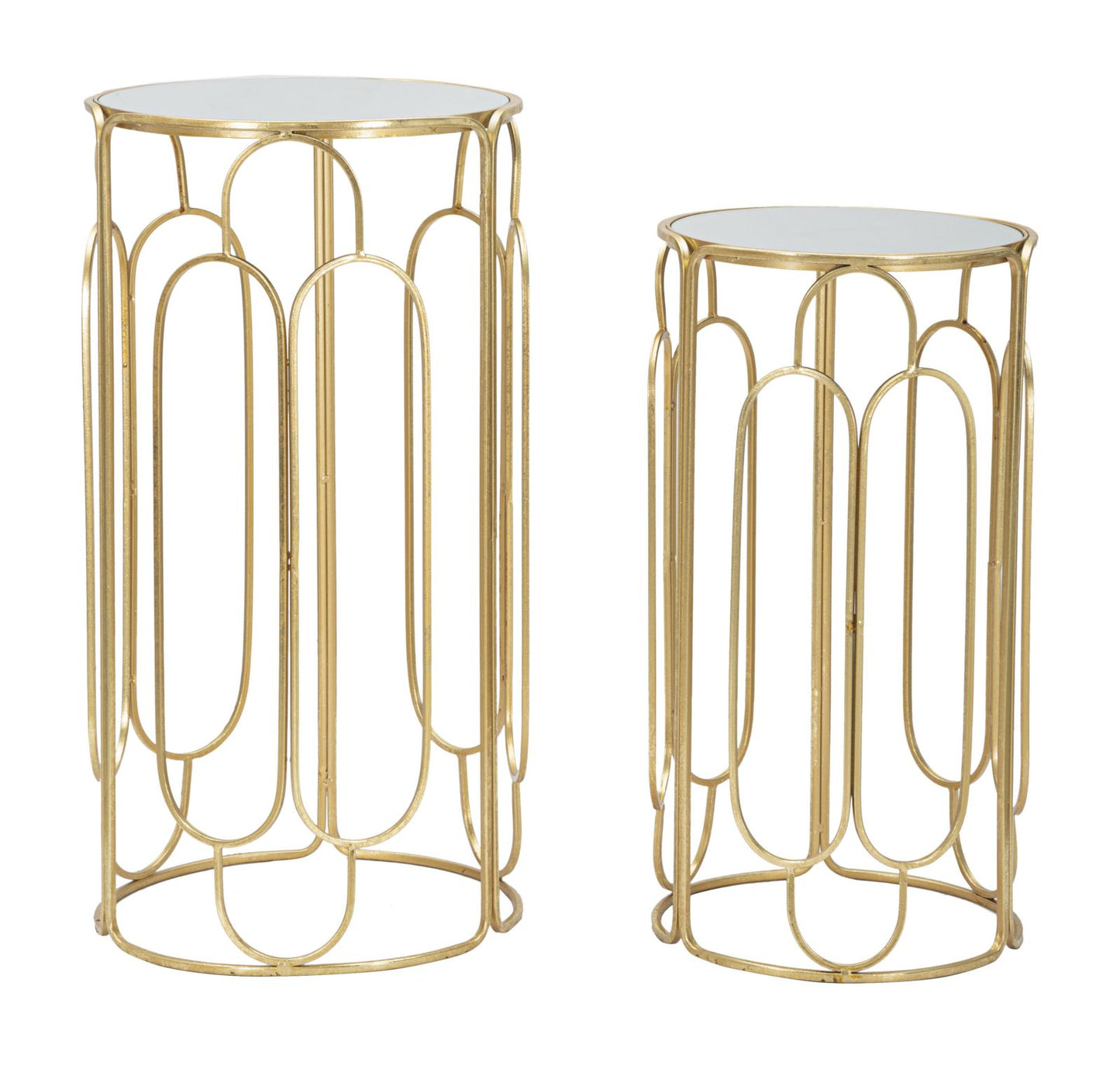 Planthouder Arty Set 2 Stuks Rond Glam