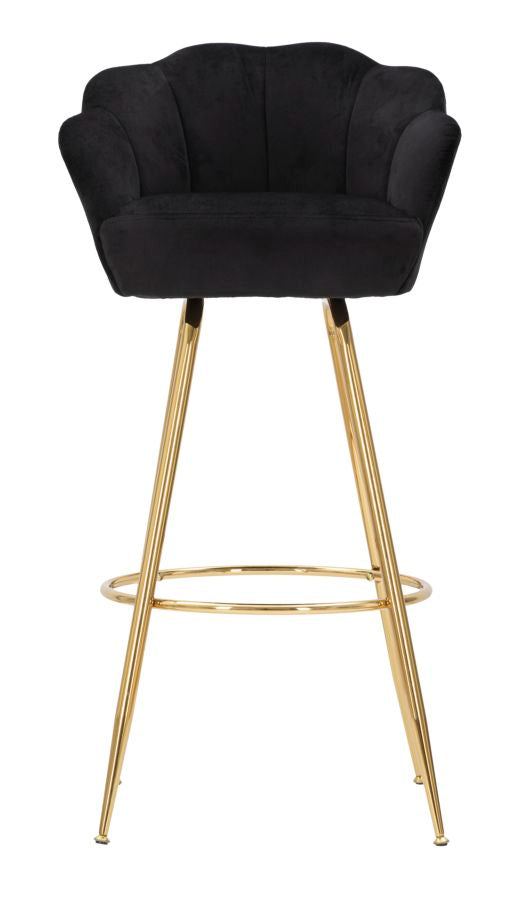 Barkruk Bar Vienna Nero 110x55x53 cm