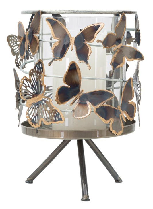 Kandelaar Farfalle Glam 23.5x15x15 cm