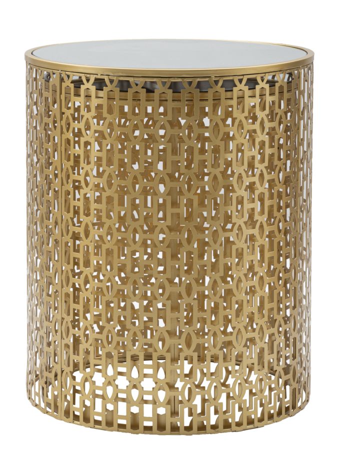 Bijzettafel Set Oblin Goud - 2 Stuks