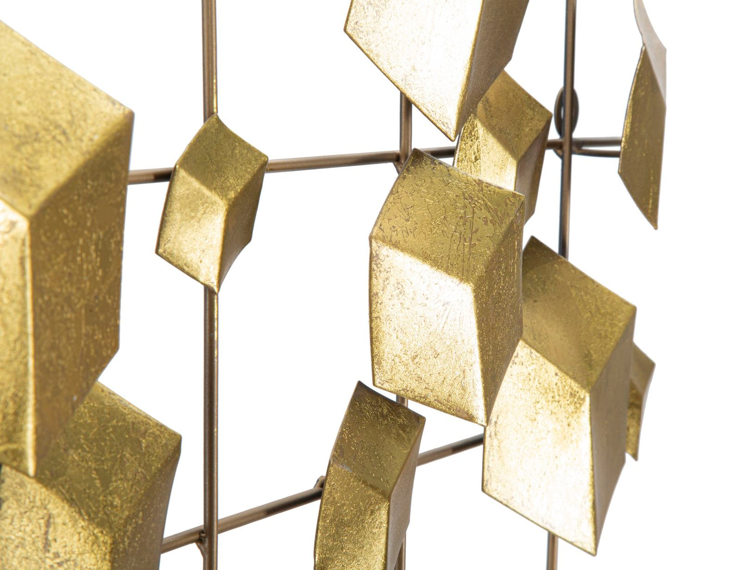 Wandpaneel Ijzer Abstract Glam 50x90.5x3.5 cm