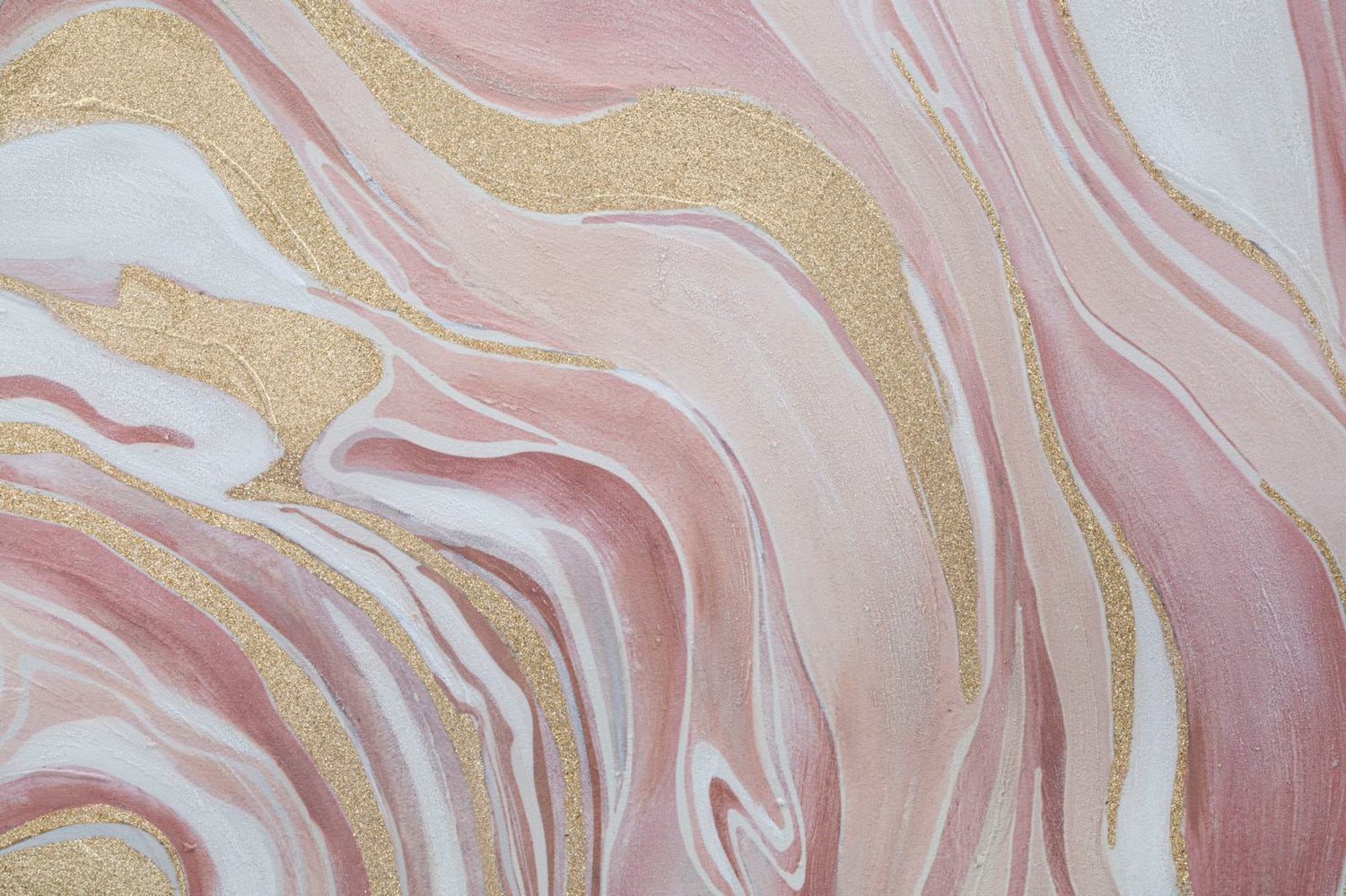 Wandschilderij Pinkly 80x80x2.8 cm