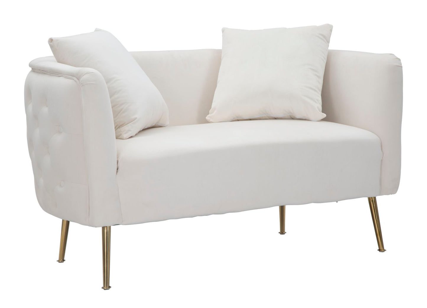 Sofa Bucarest Crema 71x127x74 cm