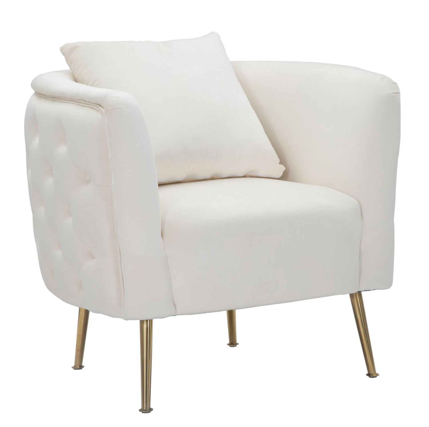 Fauteuil Bucarest Crema 71x76x74 cm