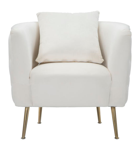 Fauteuil Bucarest Crema 71x76x74 cm