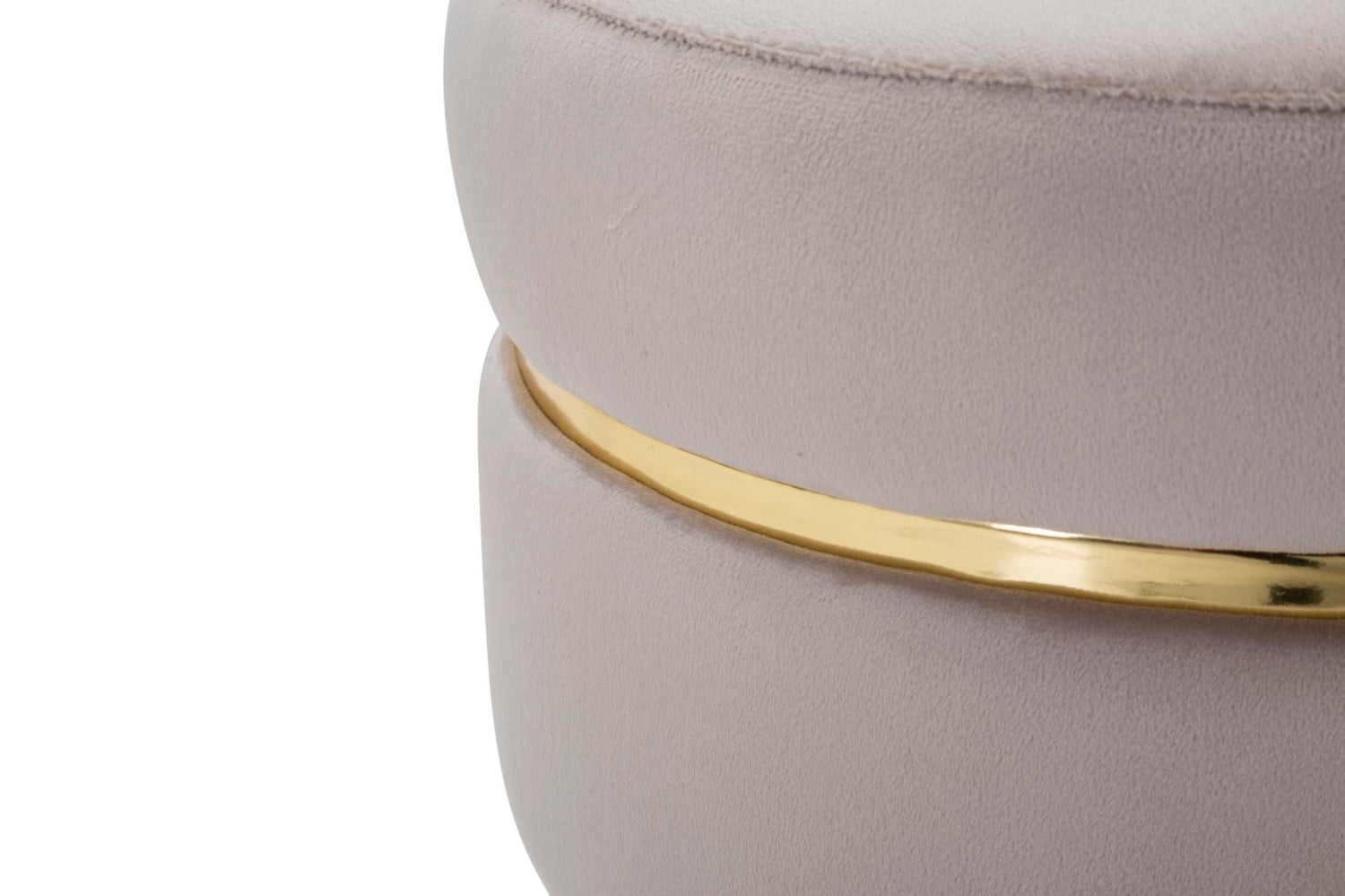 Kruk Paris Grijs/Gold 40.5x35x35 cm