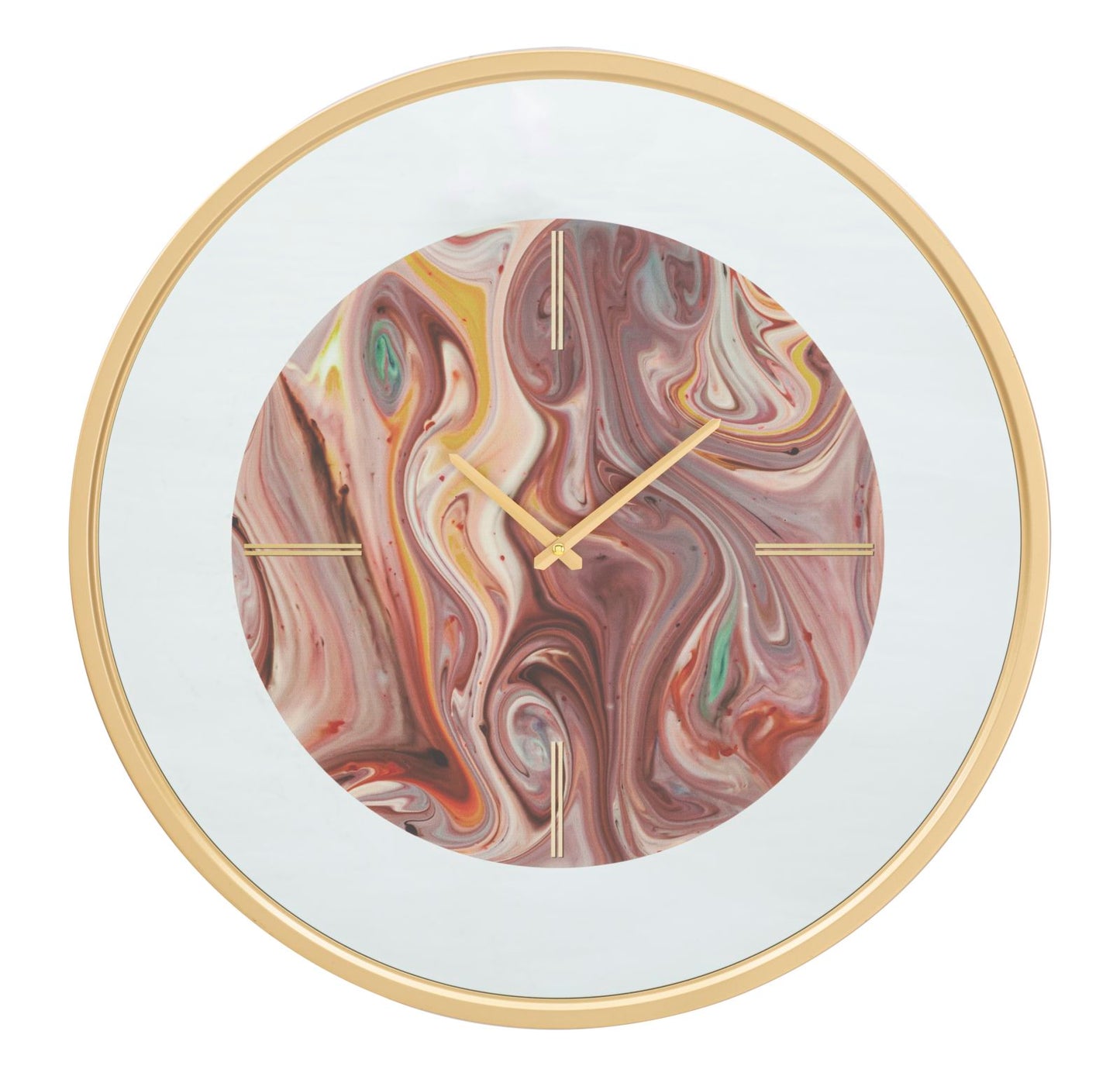 Wandklok Mirror Mix Glam 60x60x5 cm