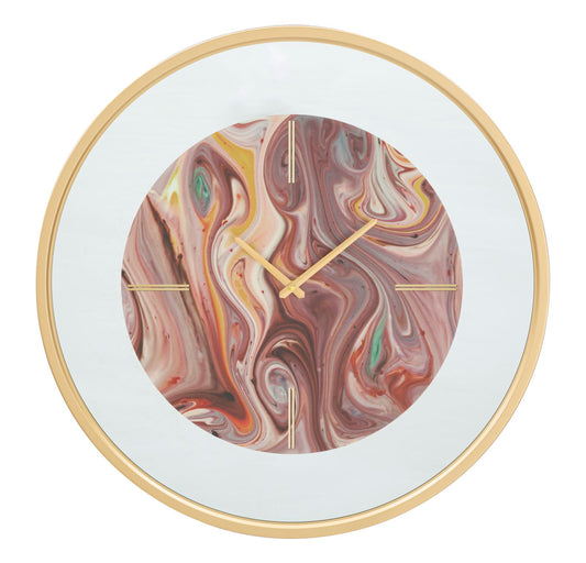 Wandklok Mirror Mix Glam 60x60x5 cm