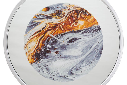 Wandklok Mirror Glam 60x60x5 cm