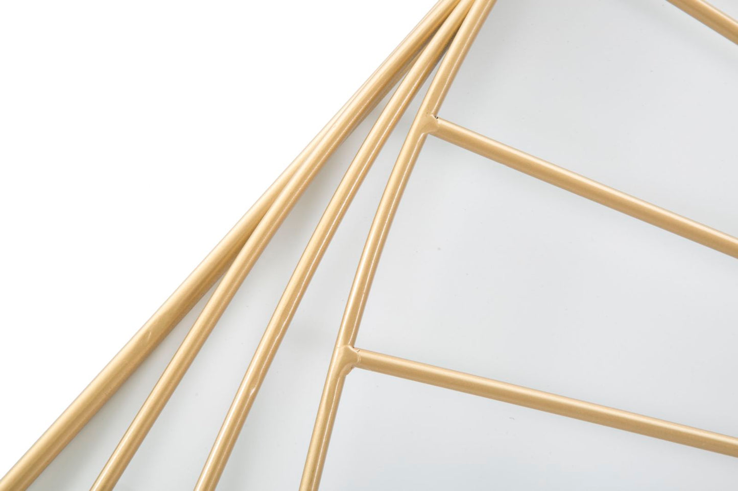 Wandklok Goldy Line Glam 85x85x6 cm