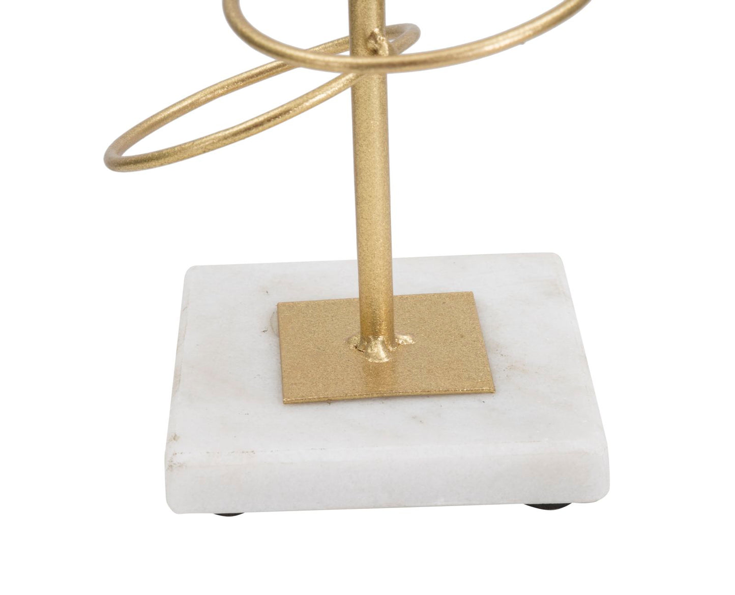 Kaarsenhouder Rings Glam 50.5x14x13 cm