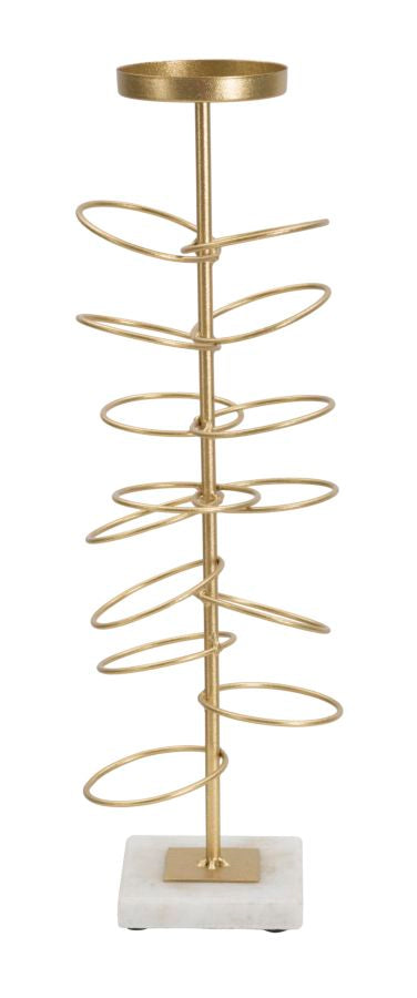 Kaarsenhouder Rings Glam 46x14x13 cm