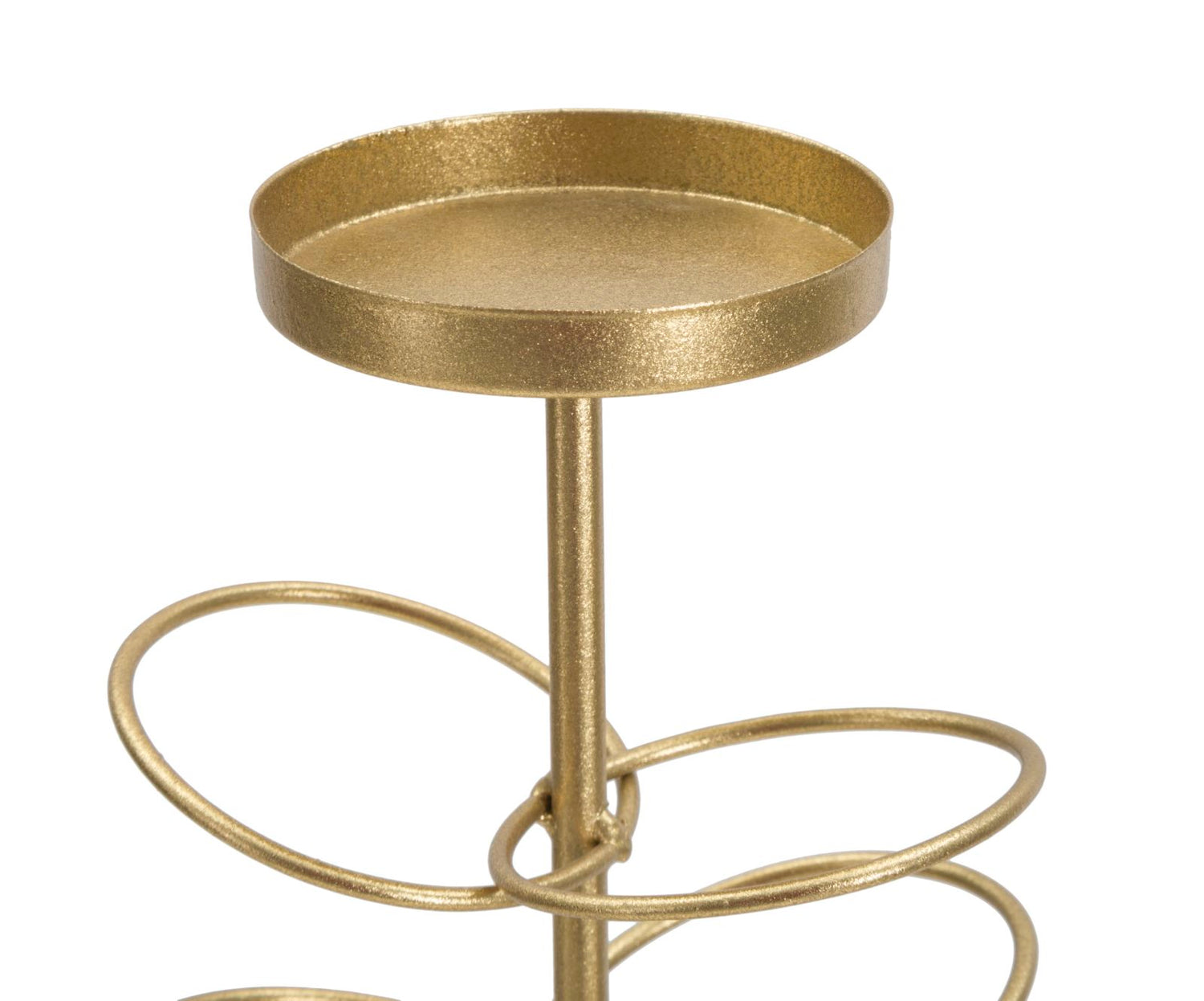Kaarsenhouder Rings Glam 46x14x13 cm