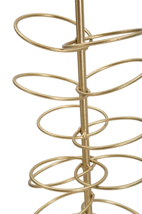 Kaarsenhouder Rings Glam 46x14x13 cm