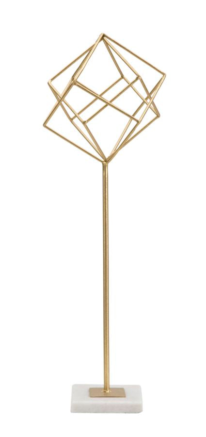 Decoratief Kubus Object Glam 52.5x16x18 cm