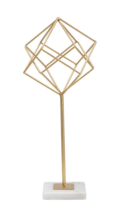 Decoratief Kubus Beeld Glam 41.5x16x18 cm