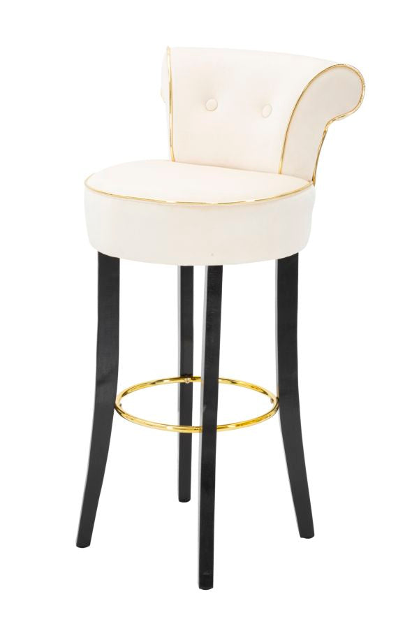 Barkruk Luxy Cream 96x46x48 cm