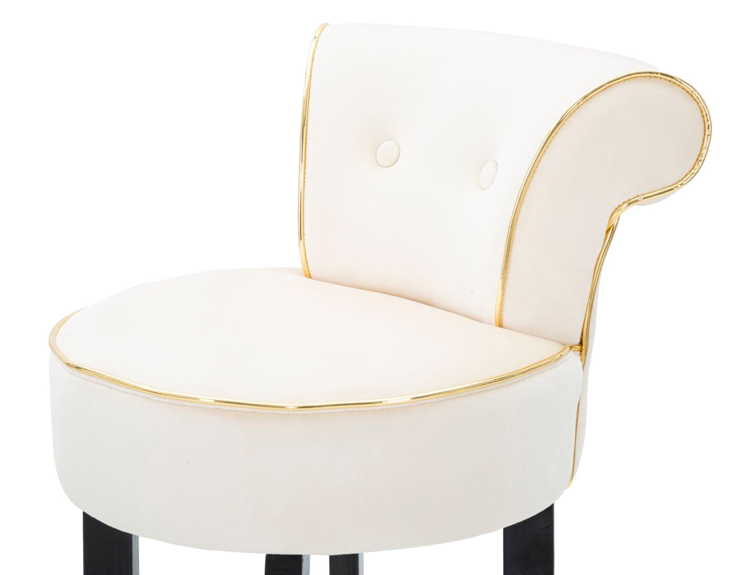 Barkruk Luxy Cream 96x46x48 cm