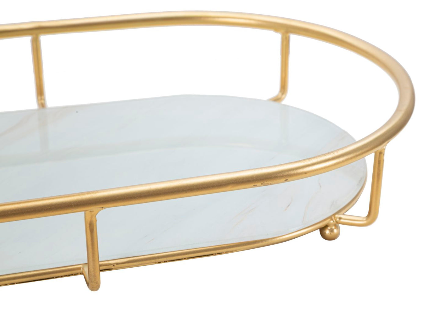 Decoratief Dienblad Twee Niveaus Glam 27x36x22.5 cm