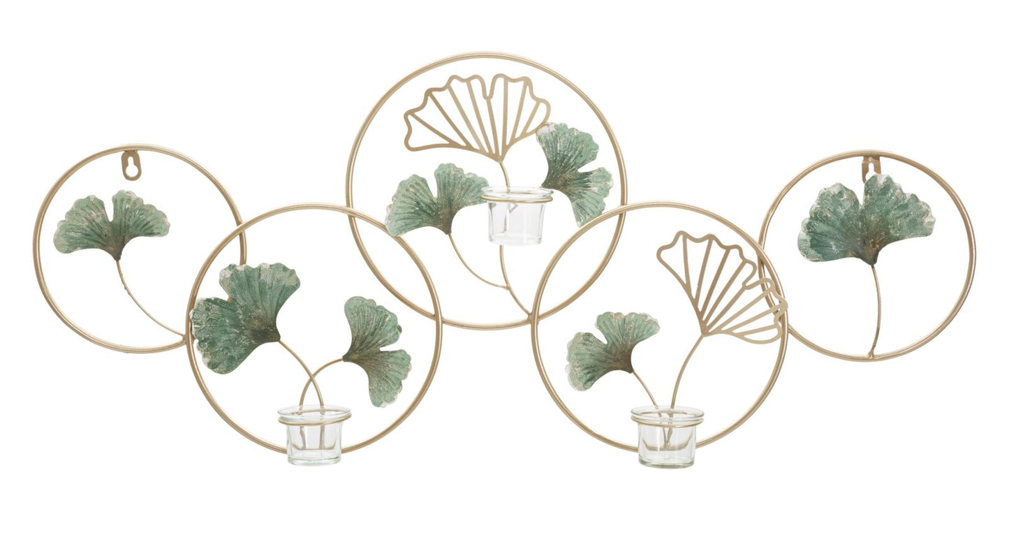 Wandkaarshouder Greenery Glam 35.5x80x7.5 cm