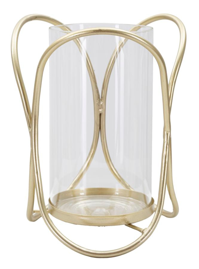 Kaarsenhouder Glox Goud 21.5x16x16 cm