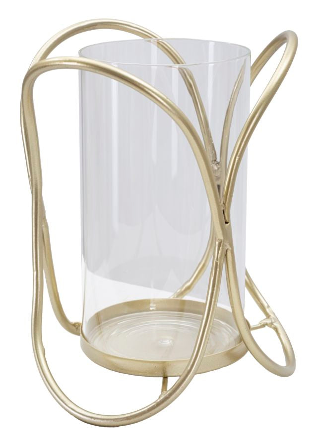 Kaarsenhouder Glox Goud 21.5x16x16 cm