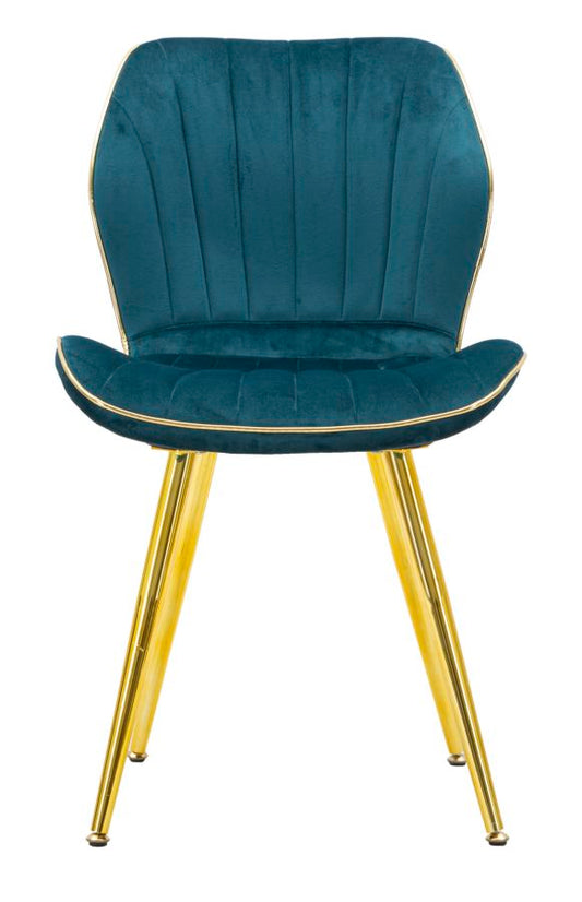 Paris Chair Space Tail Stoel Glam Set 2 Stuks 77x46x58 cm