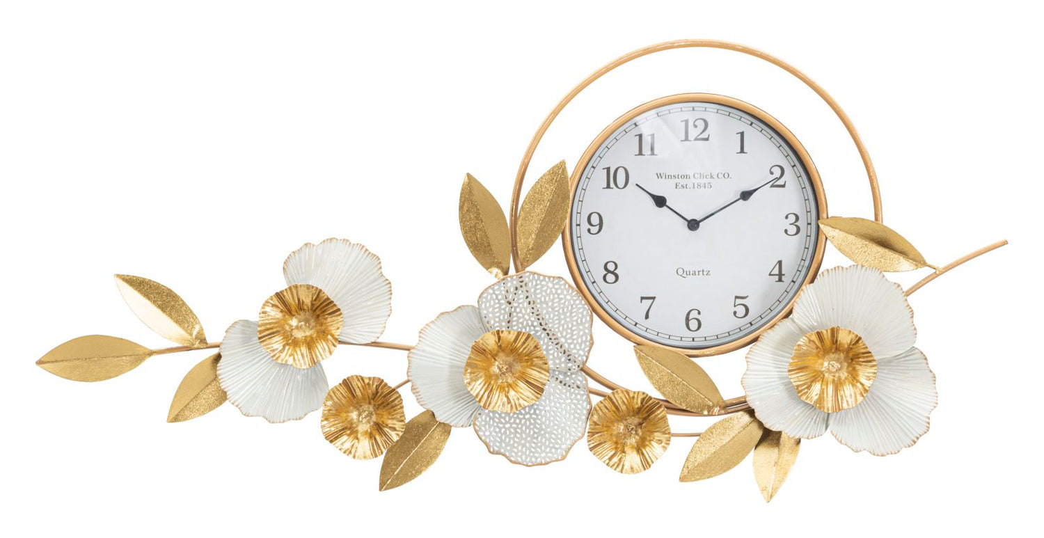 Wandklok Flow Glam 45.5x92.5x8 cm