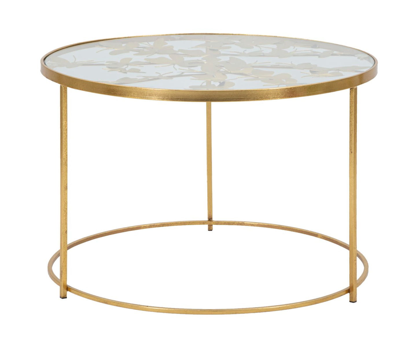Salontafel Vlinders Goud 40.5x60x60 cm
