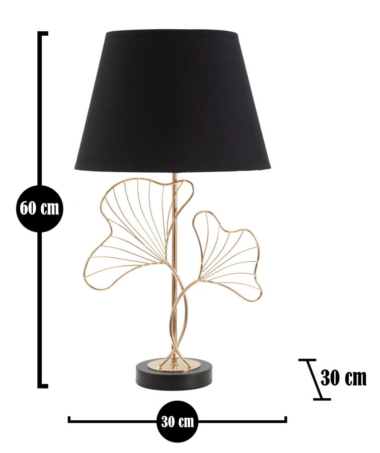 Tafellamp Bladeren Glam 60x30x30 cm